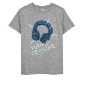 🪐Kid Turn Up The Volume Graphic Tee